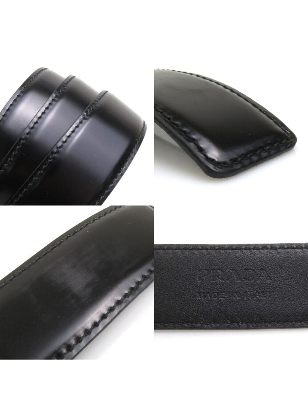 ★SOLD★ Prada Belt Black - Picture 9 of 10